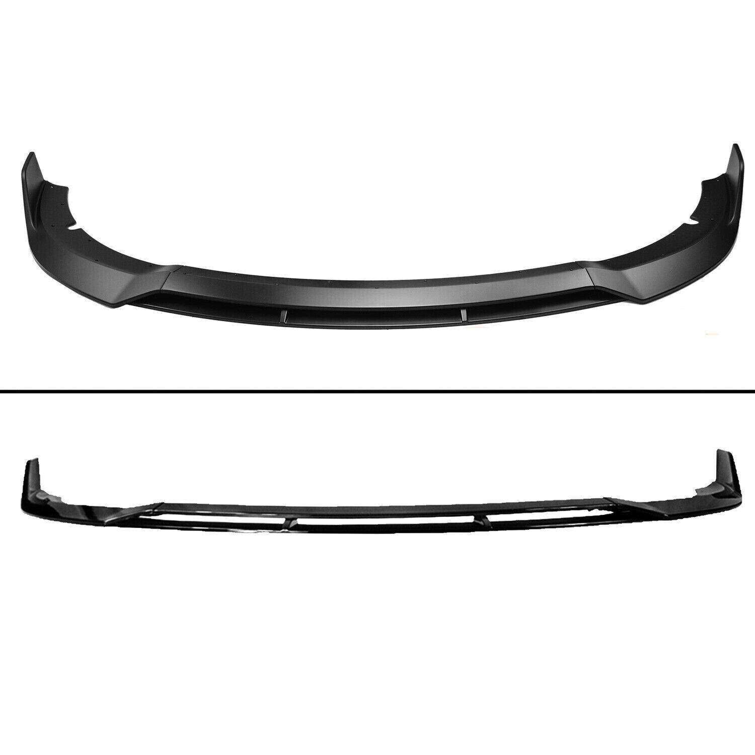 For Dodge Charger 15-21 SRT-Style Matte Black Front Bumper Splitter Spoiler Lip