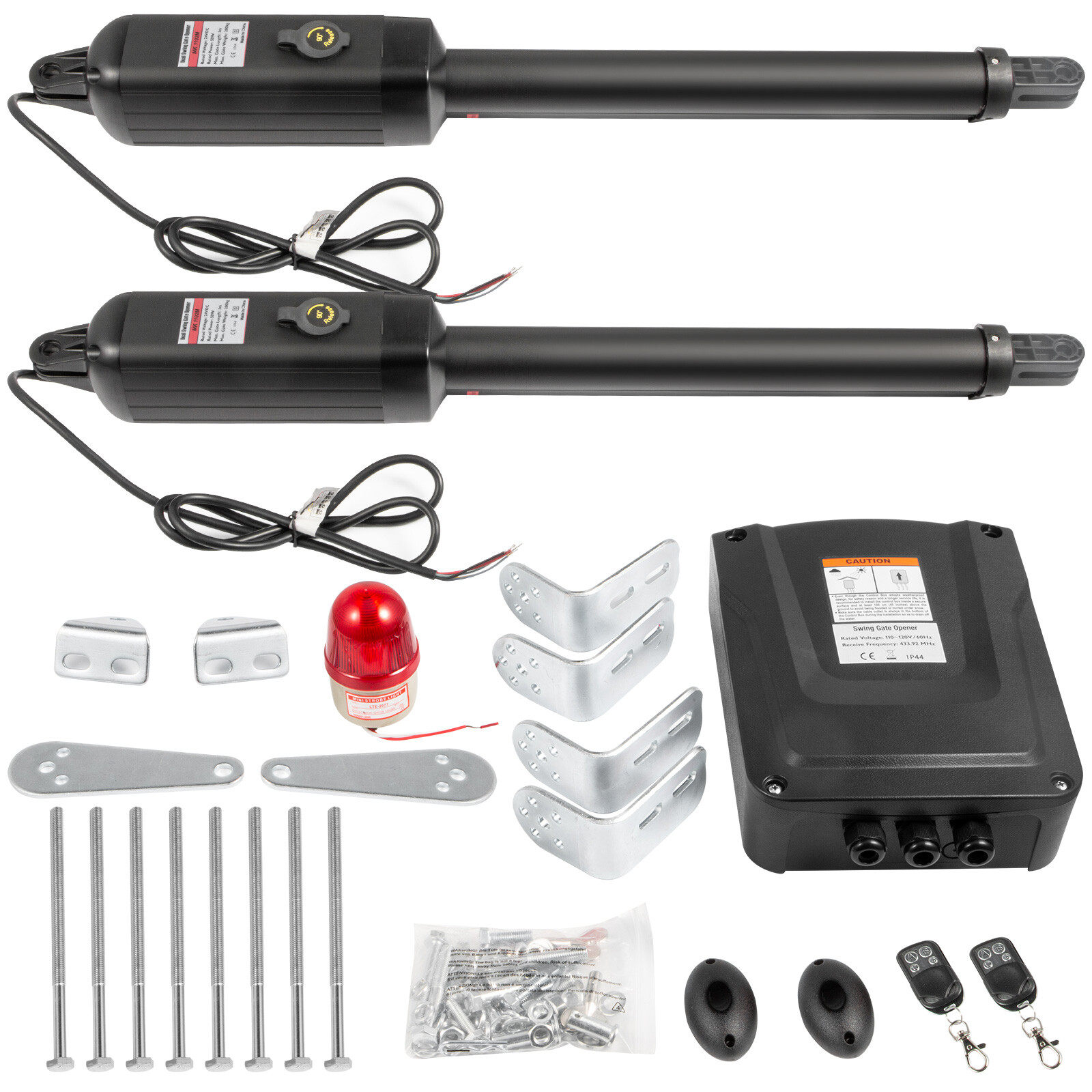 VEVOR Dual Swing Gate Opener Automatic Gate Opener Heavy Duty 1320lbs &18ft Long