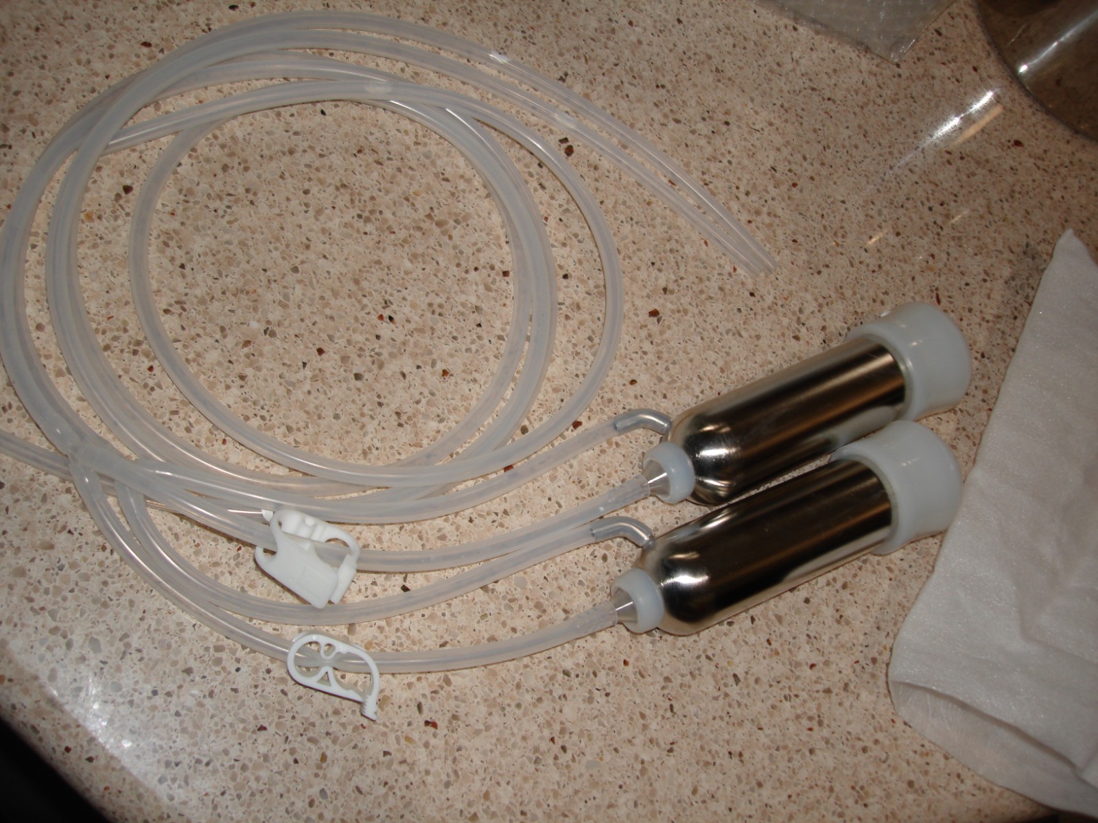 BATTERY/PORTABLE Electric Cow Goat Milking Machine 3L Stainless Steel NEW!