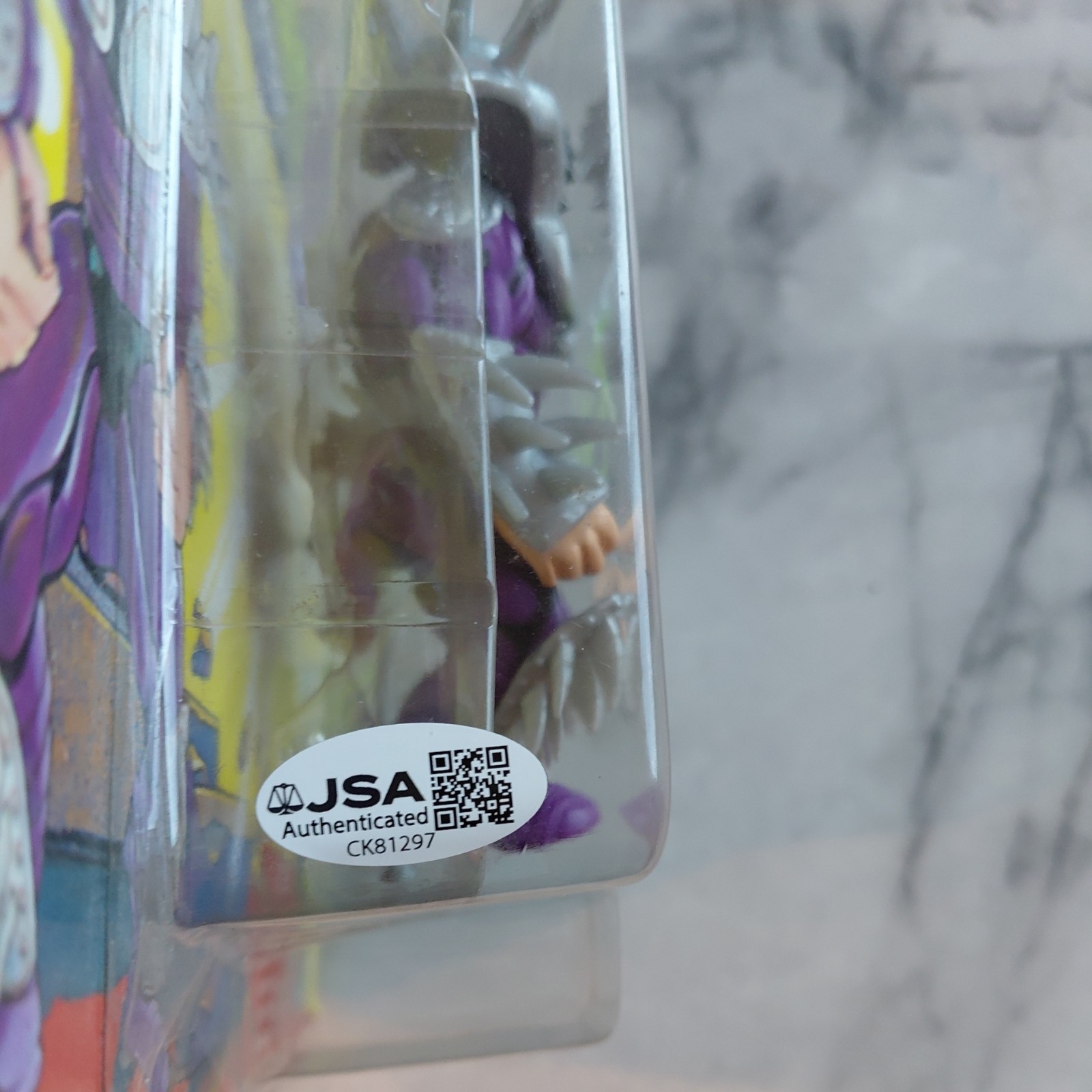 Kevin Nash Signed Teenage Mutant Ninja Turtles Super Shredder Figure 1991 JSA