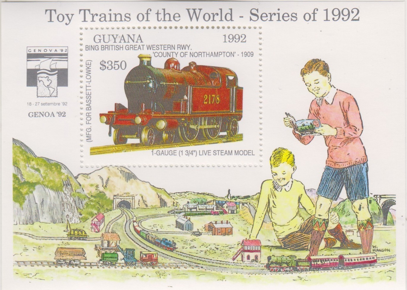 Railway Guyana MNH 6981