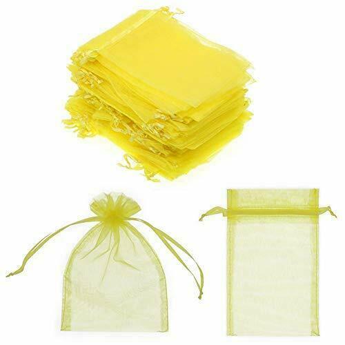 New "4x6" Drawstring Organza Bags Jewelry Pouches Wedding Party Favor Gift Bags