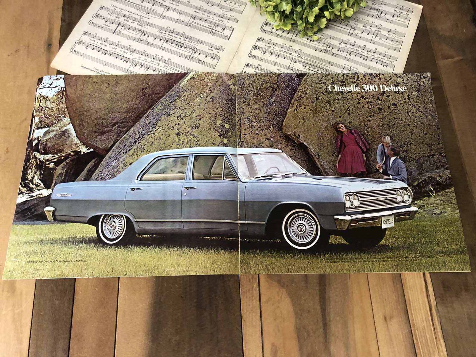 1965 Chevrolet Chevelle Malibu Super Sport SS Wagon 300 Original Sales Brochure