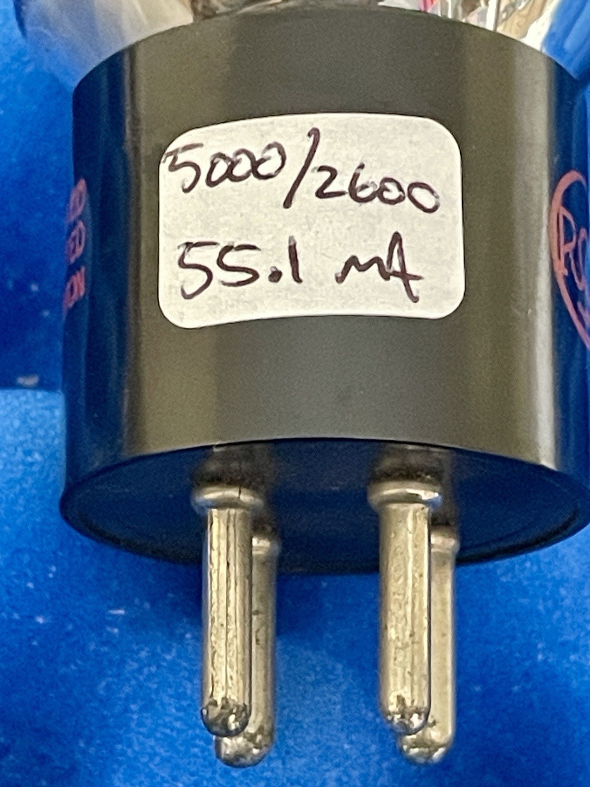 ONE NOS RCA 2A3 Vacuum Tube/ U3 =1937/ Spring Top /Foil Getter/ Amplitrex TESTED