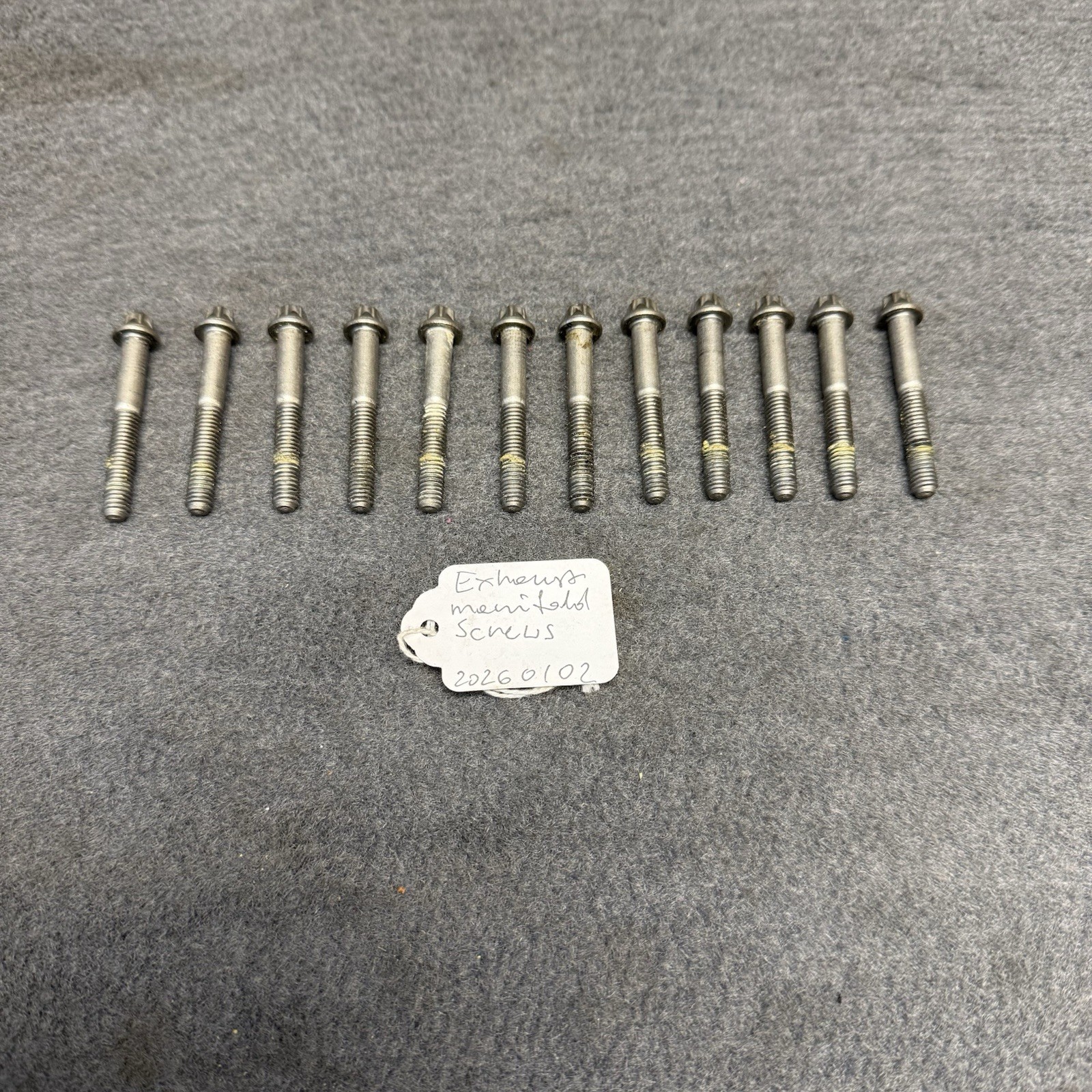 Seadoo RXP GTX RXT GTI Challenger Speedster Exhaust Manifold bolt set 420641198