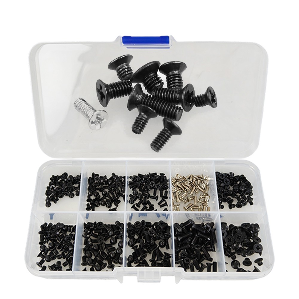 500Pcs Set Laptop Computer Screws Set For Sony Toshiba SAMSUNG HP Dell Lenovo