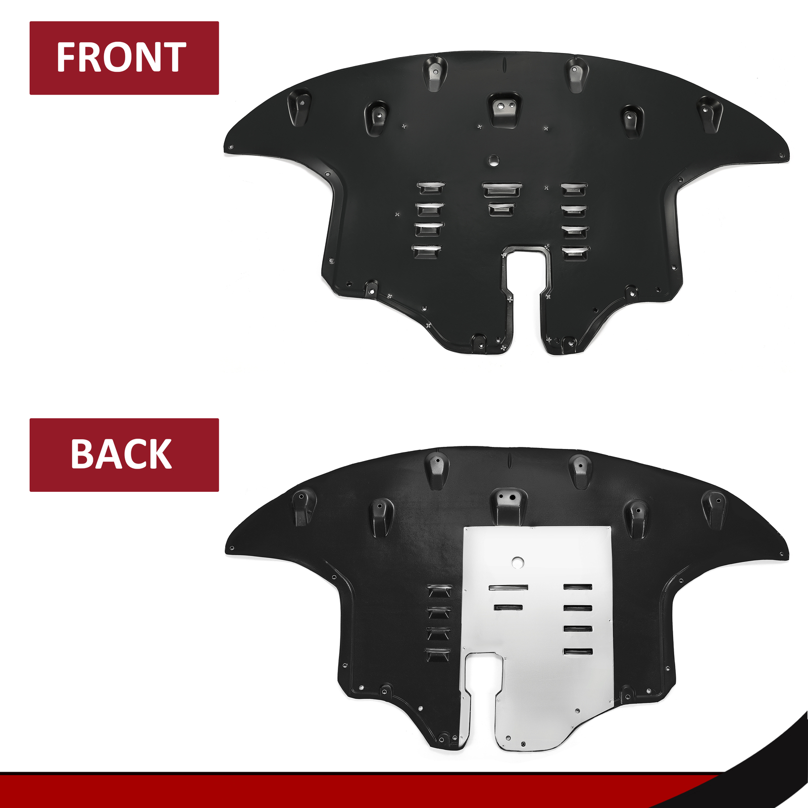 Engine Splash Shields Front 29110C6500 KI1228155 For 2016-2020 Kia Sorento