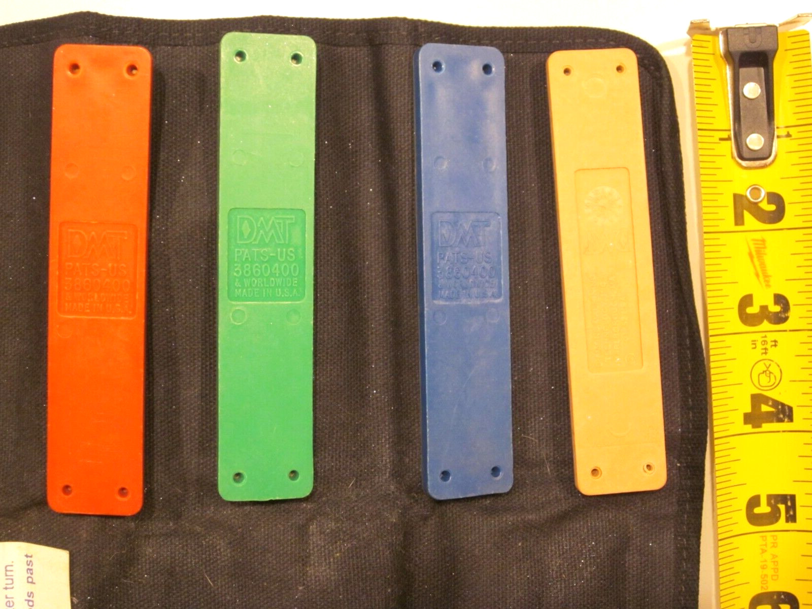 DMT Diafold Magna-Guide Sharpening System and 5 Stones