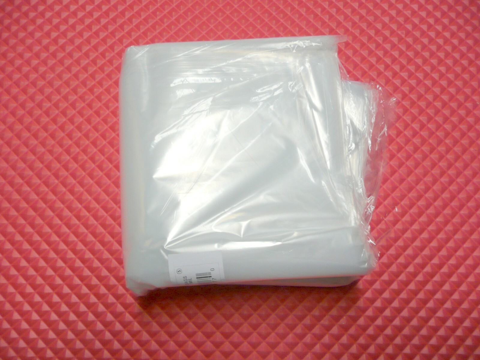 100 LARGE Merchandise Bags 15''x 30'' Clear 1 Mil Plastic Apparel Bags 15x30
