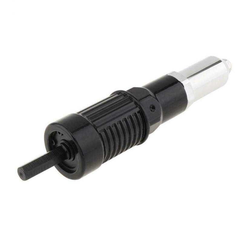 Professional Electric Rivet Nut Gun Adaptor Insert Cordless Power Drill Tool US