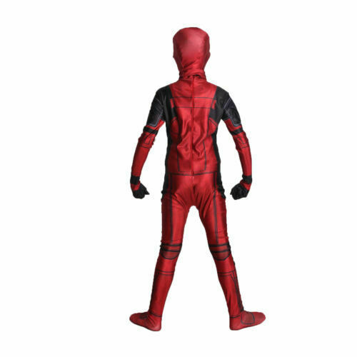 Deadpool Cosplay Costume Jumpsuit Bodysuit Halloween Suit