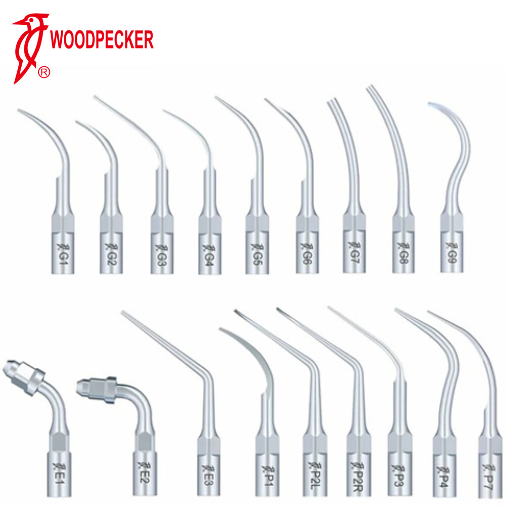 Woodpecker Dental Piezo Ultrasonic Scaler Endo Perio Tips Fit EMS Handpiece