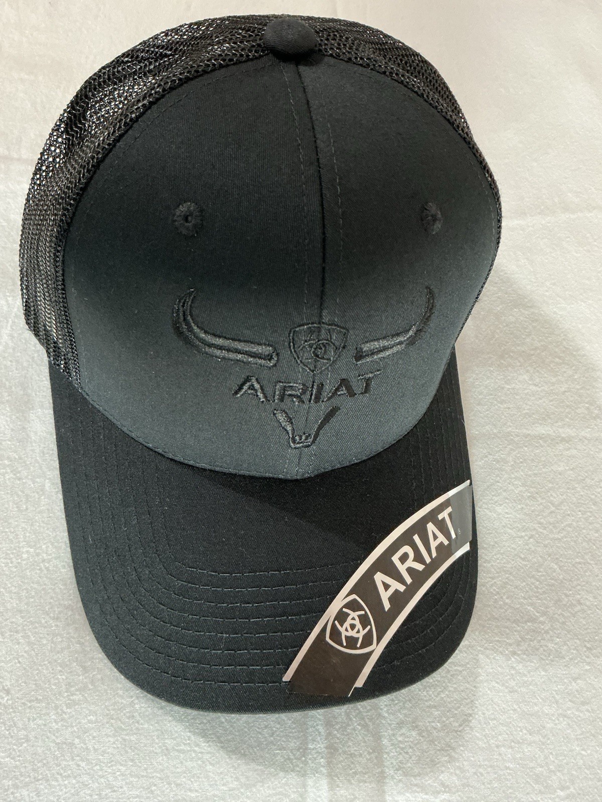 ARIAT Men's Blue Shield LogoBaseball Cap