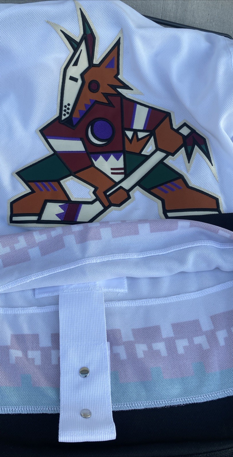 Arizona Coyotes Adidas Primegreen Away Kachina Jersey Size 50 Used ONCE w/ BOX