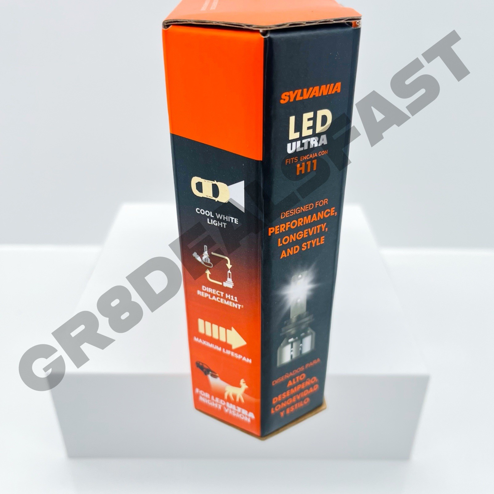 SYLVANIA LED Ultra H11 Fog Light Bulbs 6000K Cool White Bright 🔥JUST ARRIVED🔥