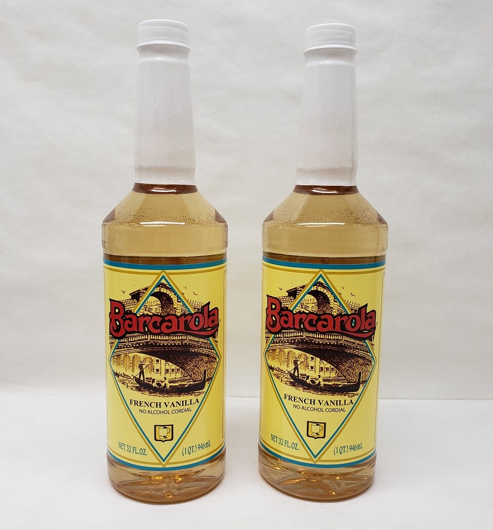 (2 Pack) Gourmet FRENCH VANILLA SYRUP 32oz Coffee Drink & Italian Soda Flavor