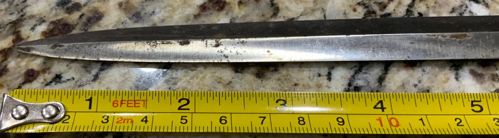 Tiemann 13.5” Fixed Blade Surgical Amputation Antique Medical Knife Tool