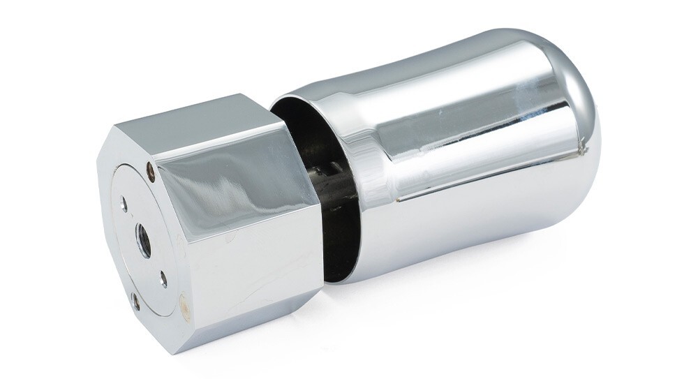 HornBlasters Chrome Brass Air Whistle - Accepts 1/4" Air Line