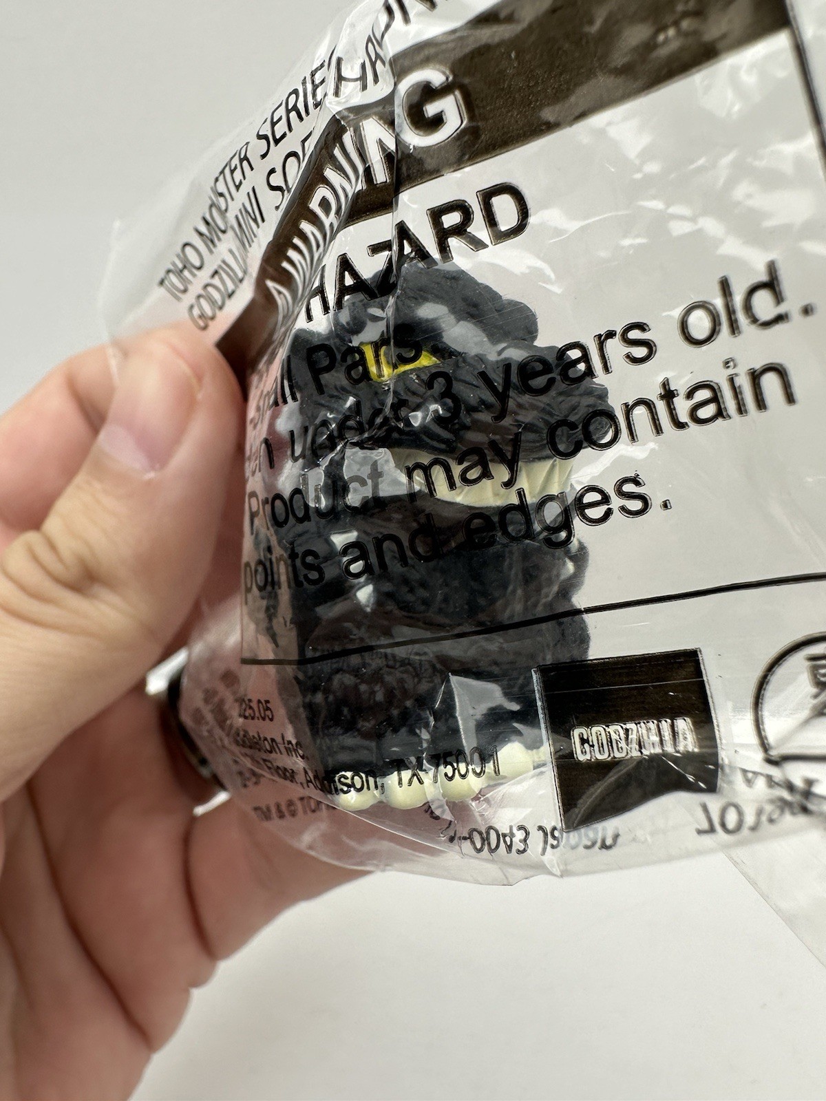 Godzilla Kiddleton Exclusive Crane Machine TOHO Monster Series Mini Figure 1.5”