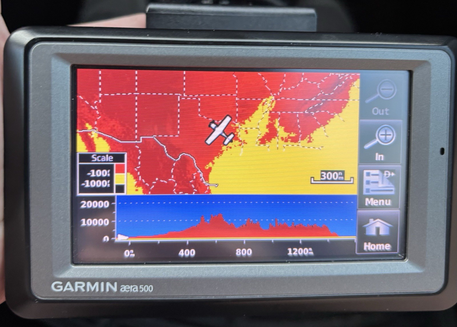 Garmin Aera 500 Portable Aviation Plane GPS Accessories Yoke Mount Cradle Bundle