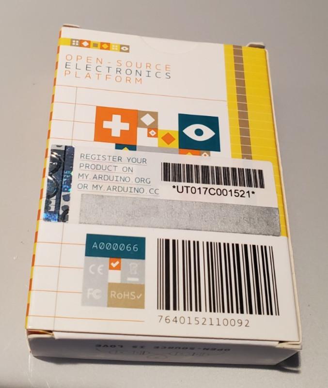 Authentic Arduino Uno - Free delivery