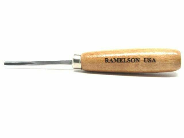 Ramelson Veiner Line V Checkering Wood Carving Hand Chisel Tools 3pc Gunsmith
