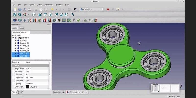 FreeCAD PRO 2D 3D Parametric Graphic Modeling Design Software-CNC-DWG-Windows-CD