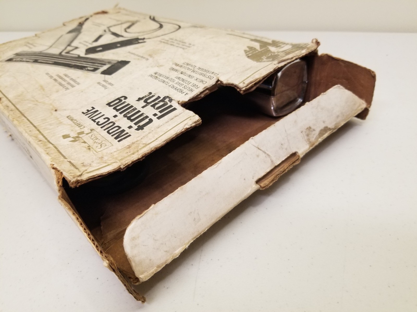 Vtg. Sears Craftsman Inductive Timing Light Gun 28-2134 w/Original Box UNTESTED