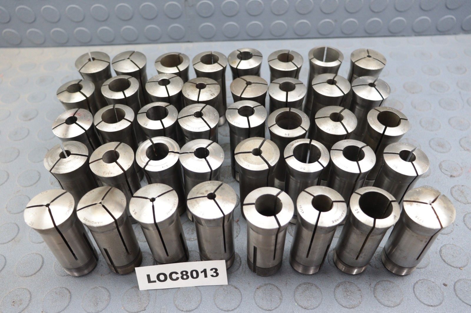 HARDINGE 5C COLLET LOT OF 40 LOC8013