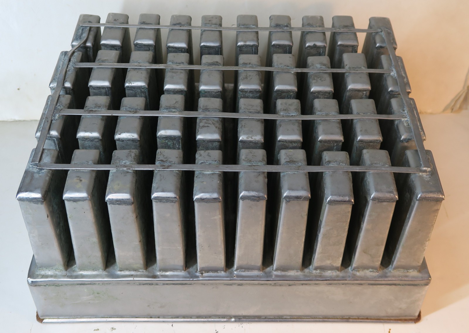 40 Place Stainless Steel Ice Cream Mould Popsicle Commercial