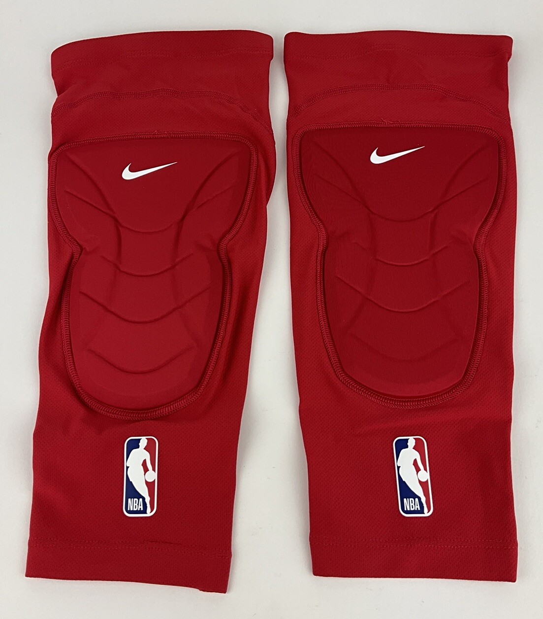 Nike NBA Issued Hyperstrong Padded Knee Sleeves Mens Size L/XL Red CT3877