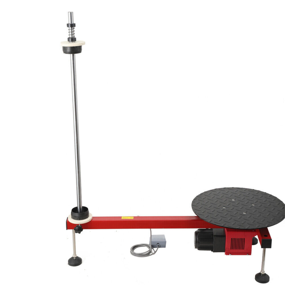 110V Semi-automatic Stretch Film Wrapping Machine Dispenser Tools Pallet Packing