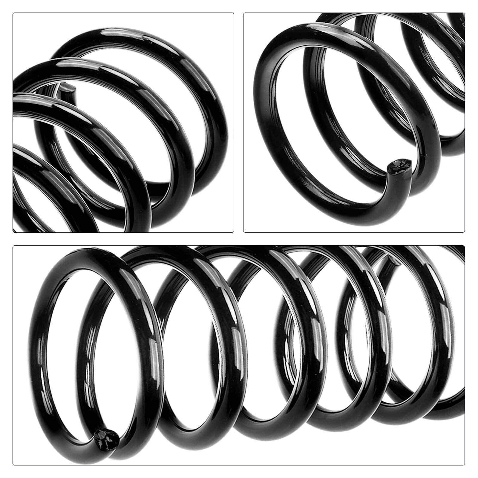 2pcs Rear LH & RH Coil Spring Set for Toyota Sienna 2004-2010 3.3L 3.5L Van FWD