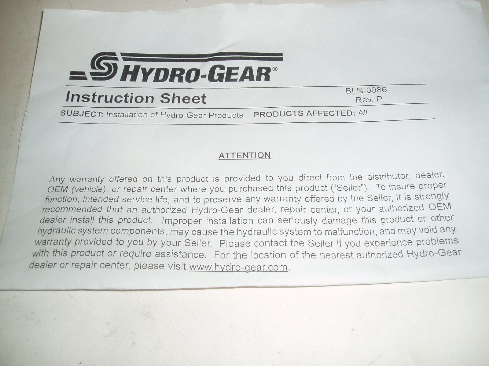 ~Hydro Gear Pump, Exmark LAZER Z 1-603841,PL-BGAC-DY1X-XXXX,103-2766,BDP-10L-503