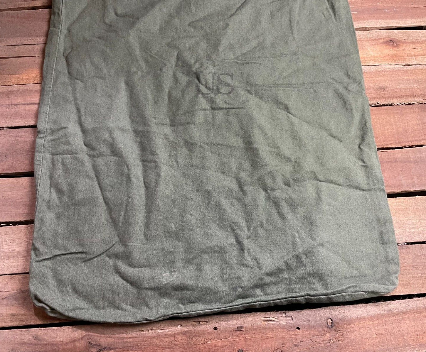 USGI Army BARRACKS LAUNDRY CLOTHING BAG OD 100% Cotton Military NO WRITING EXC