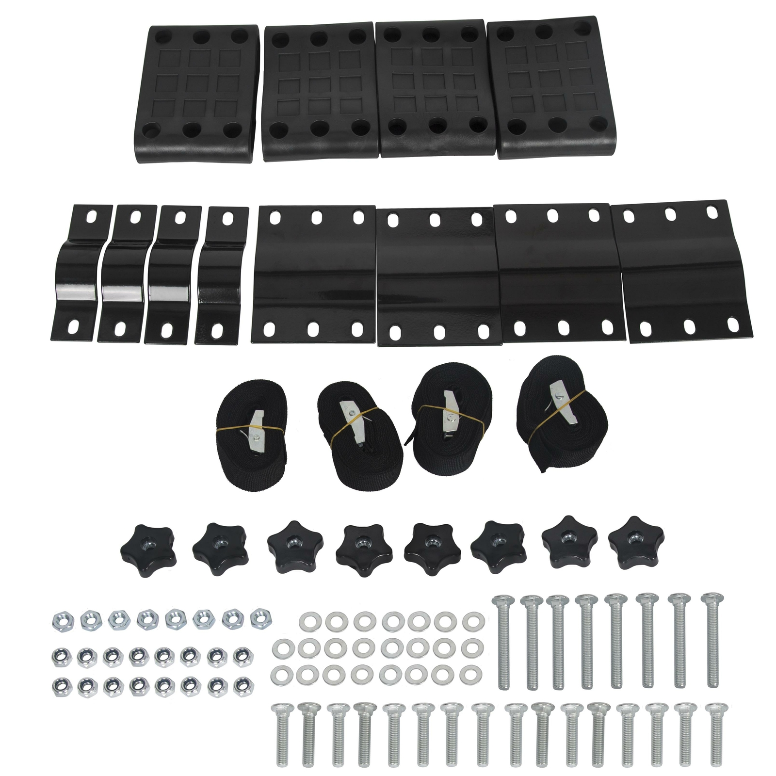 2 Pairs Kayak Roof Rack Carrier Boat Ski Surf Roof Mount Car Cross J-Bar Rack