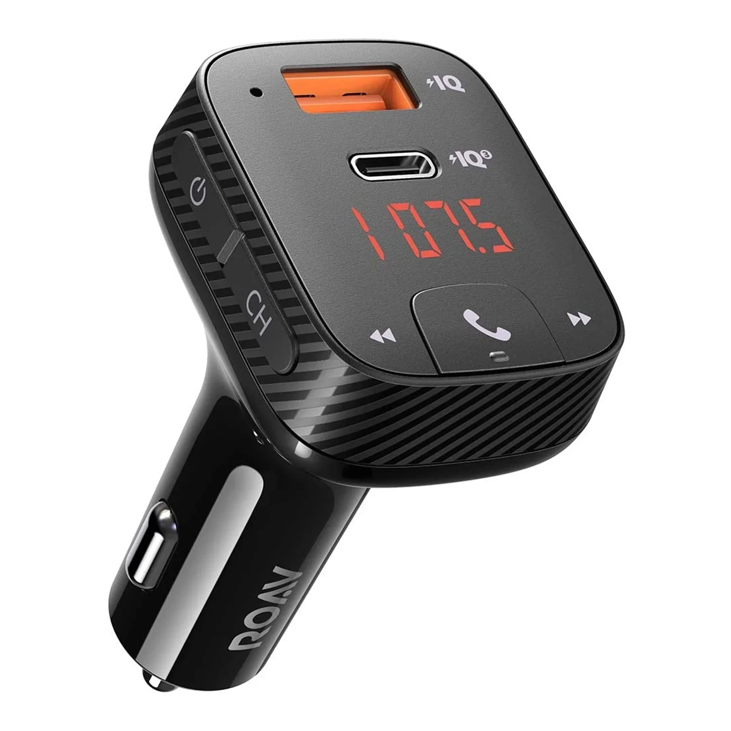 Anker Roav T2 Bluetooth FM Transmitter & Charger SmartCharge IQ 3.0 New