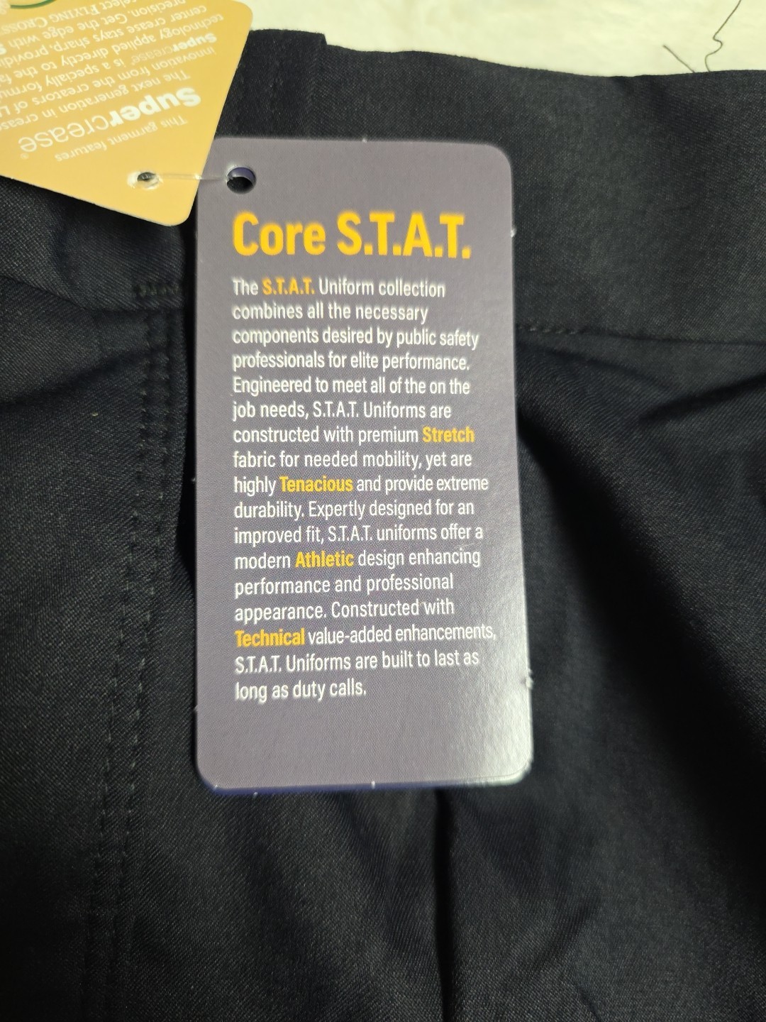 Mens 44 Reg, Dark Navy, Unhemmed Flying Cross Class A 6 Pocket, Uniform Pants