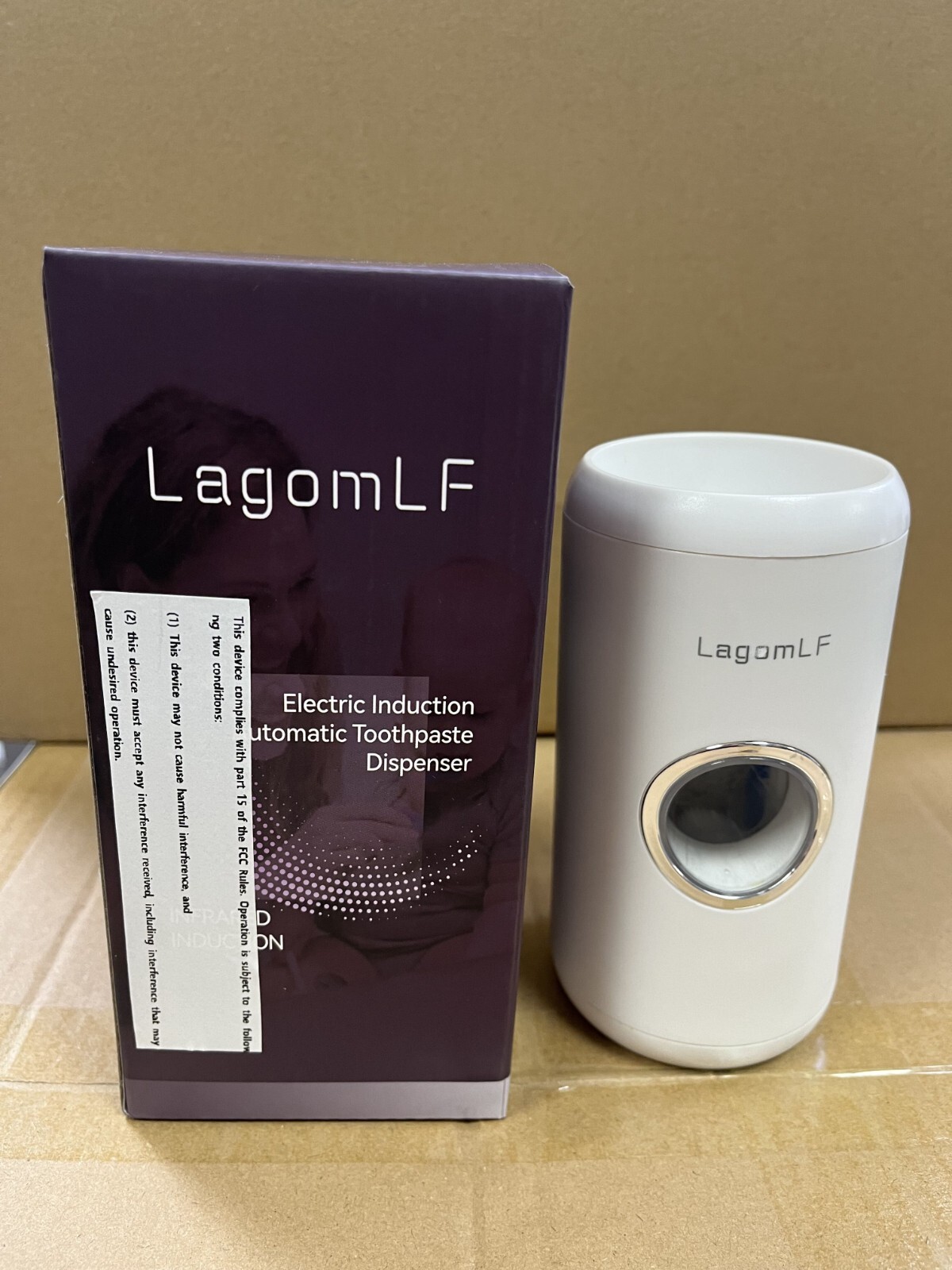 UV Electric Toothpaste Dispenser with Sensor Wall Mounted for Kids and Adults