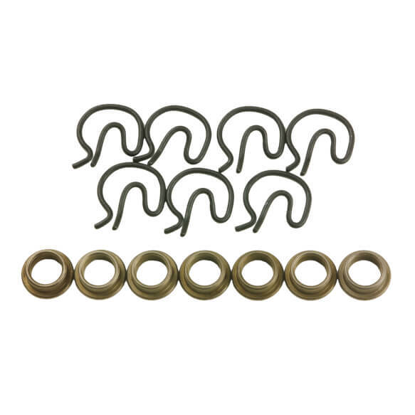 Hurst 3327302-Pit Pack Manual Transmission Steel Shifter Bushing w/ spring clips