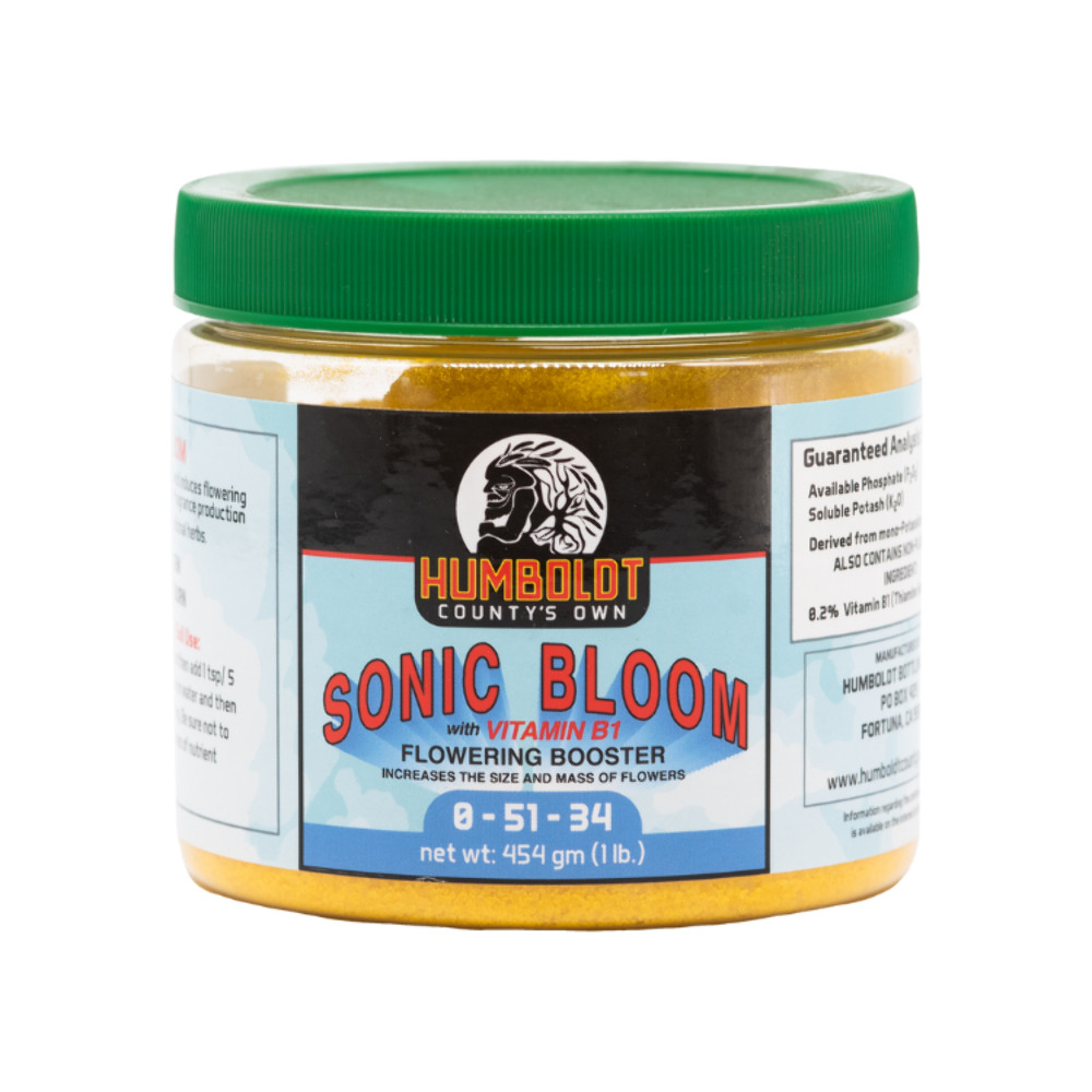 Humboldt County's Own Sonic Bloom New Item with Free Shipping