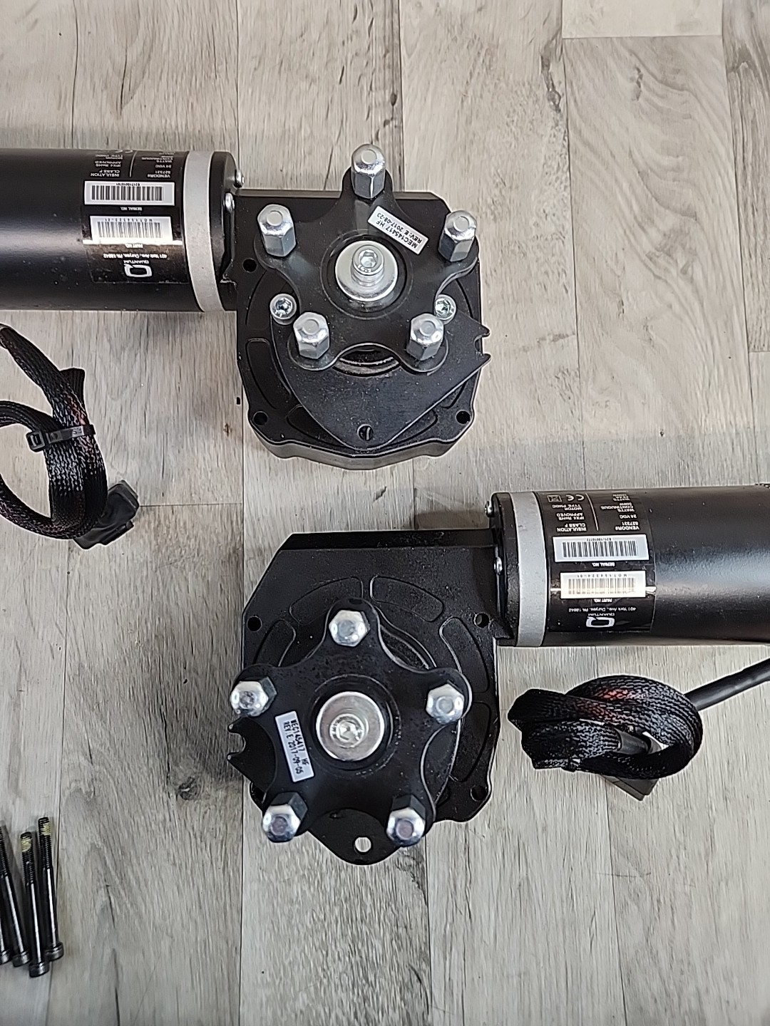 Quantum Edge 3 / 2.0 Power Wheelchair Motors PAIR MOT154323-01 & MOT154324-01
