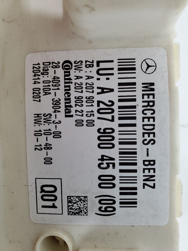 2012 2013 Mercedes E350 OEM Convertible Top Control Tested