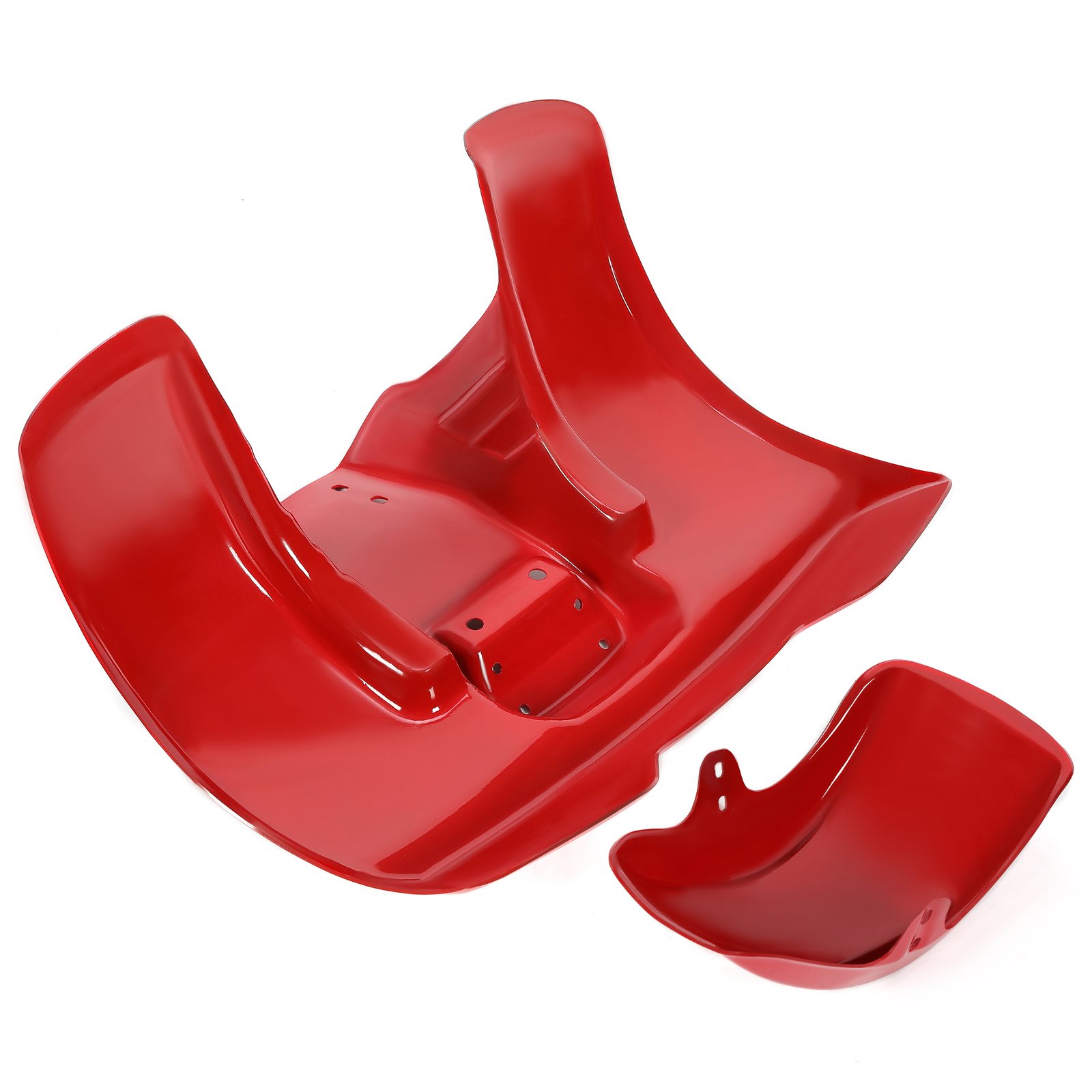 For Honda ATC70 1978-1985 Front and Rear Fender Kit Red Plastic # 119982