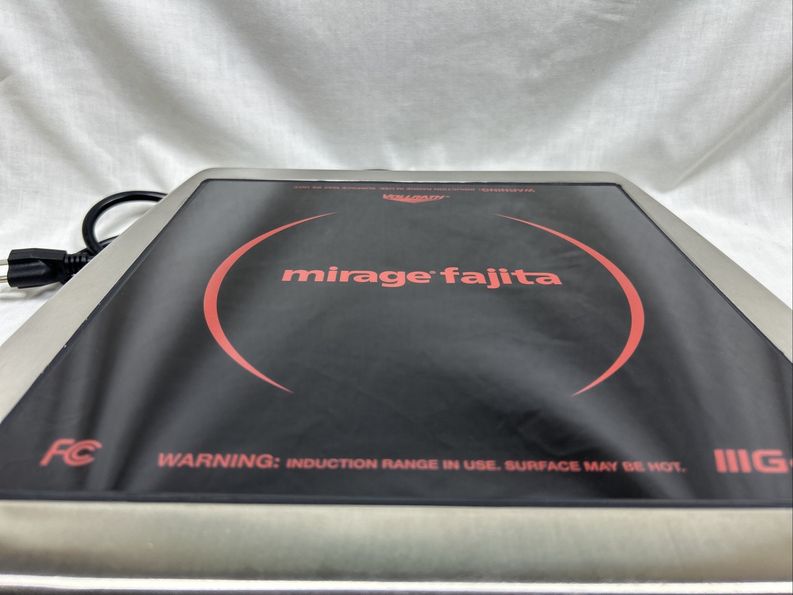 Vollrath Mirage Fajita 59510F Commercial Grade Induction Griddle Heater 1440W