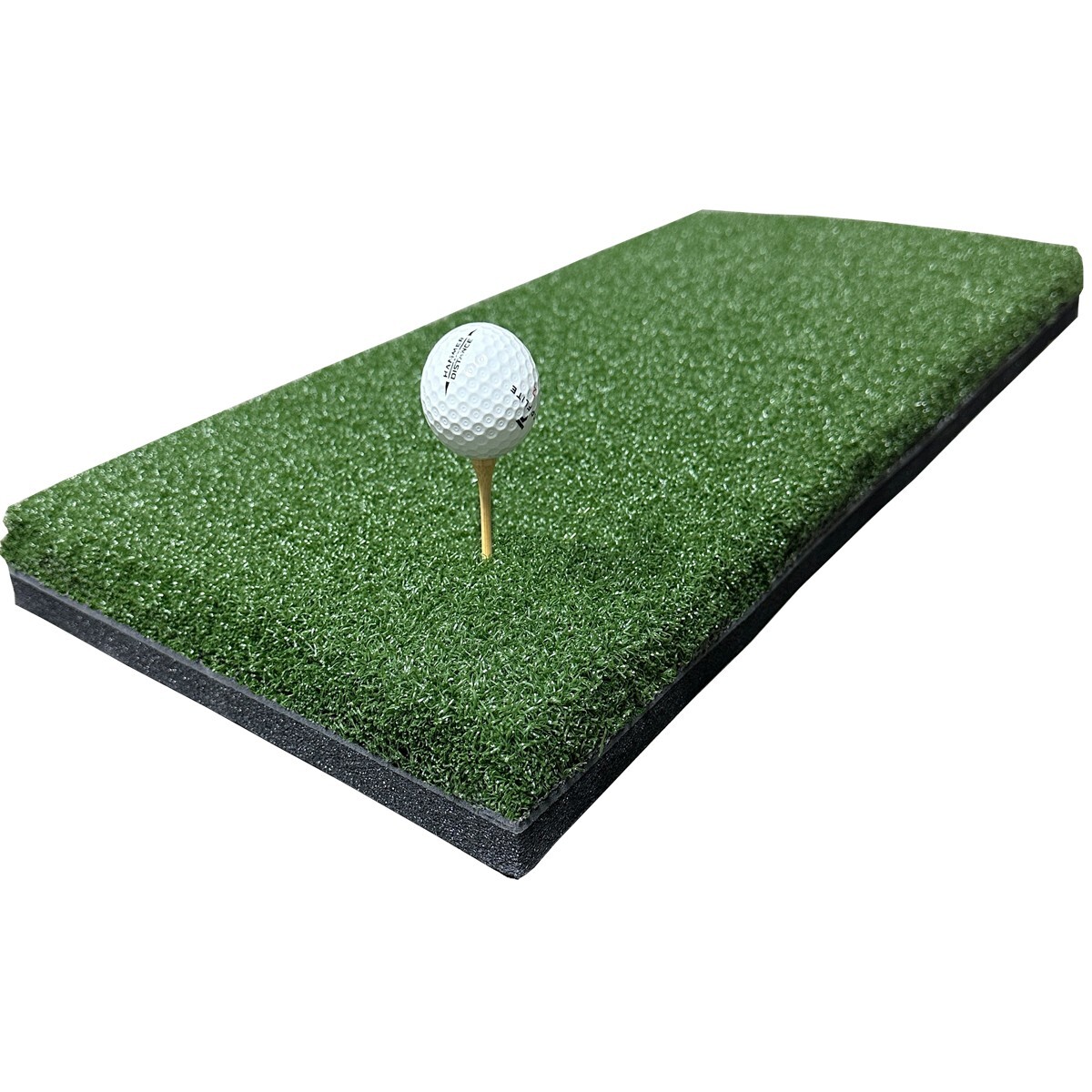 12" x 24" Golf Chipping Driving Range Practice Hitting Mat  Holds A Wooden Tee