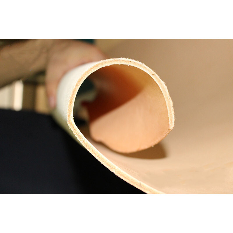 Full Grain Vegetable Tanned Tooling Leather craft Natural cowhide 3~4.0mm thick