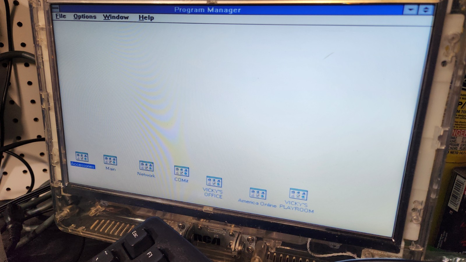 Vintage Packard Bell Executive 486SXES MODEL PB 23 Desktop Computer TESTED WORKS