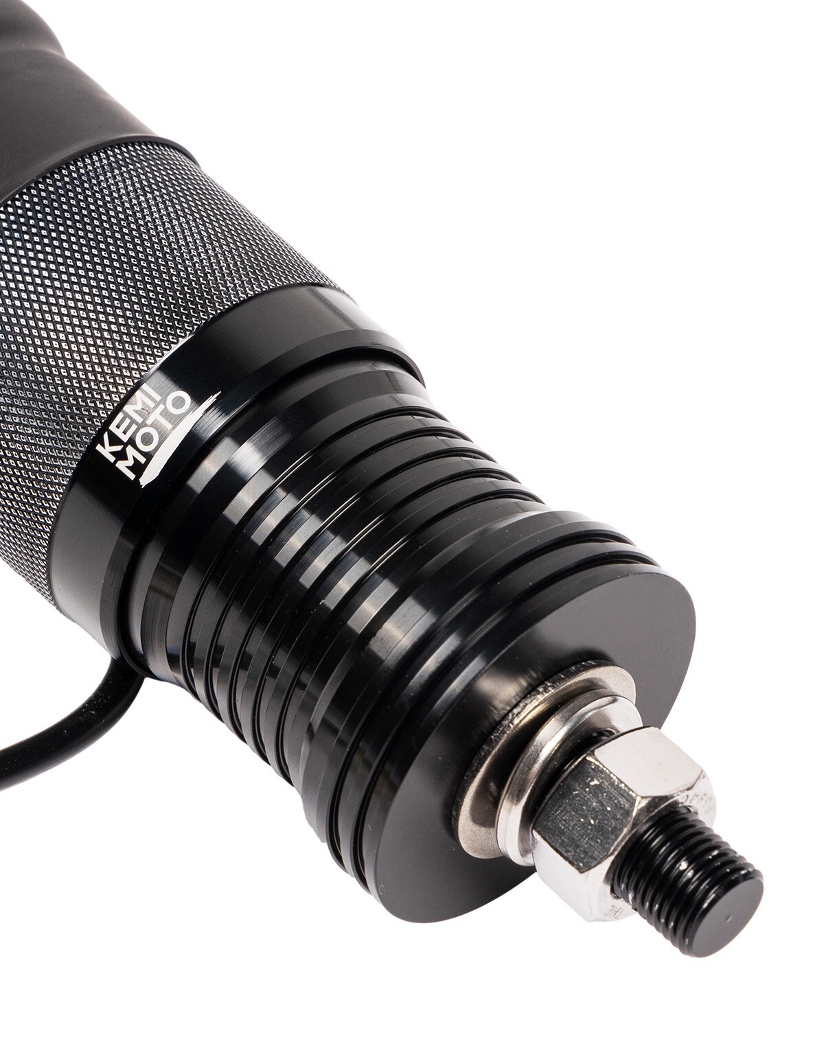 KEMIMOTO 2FT Fat Whip Lights LED Spiral Chasing Lighted w/ Remote & APP Control