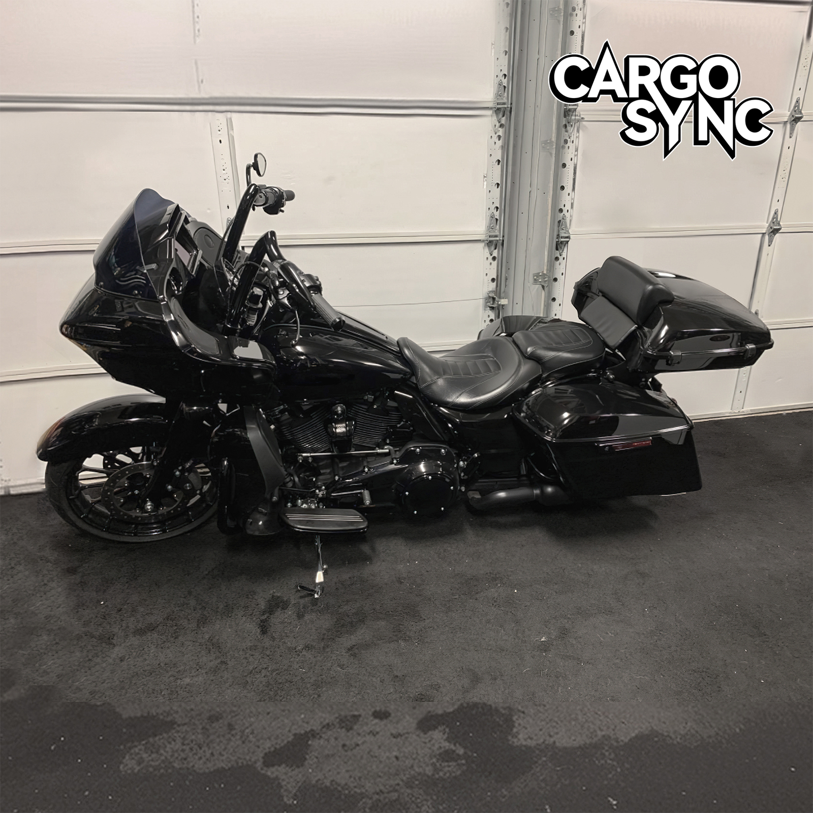 Razor Tour Pack with Slim Backrest Fit For Harley Touring Electra Glide '14-24